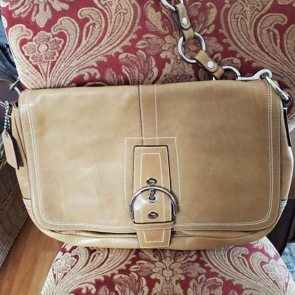 Coach Leather Shoulder Bag - Picture 6 of 8